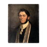 Portrait de notable 1839 signé Coqueret