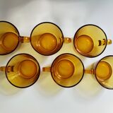 6 vintage Vereco cups