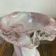 Vintage glass paste mushroom vase