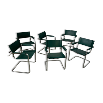 Set of 6 chairs design Matteo Grassi