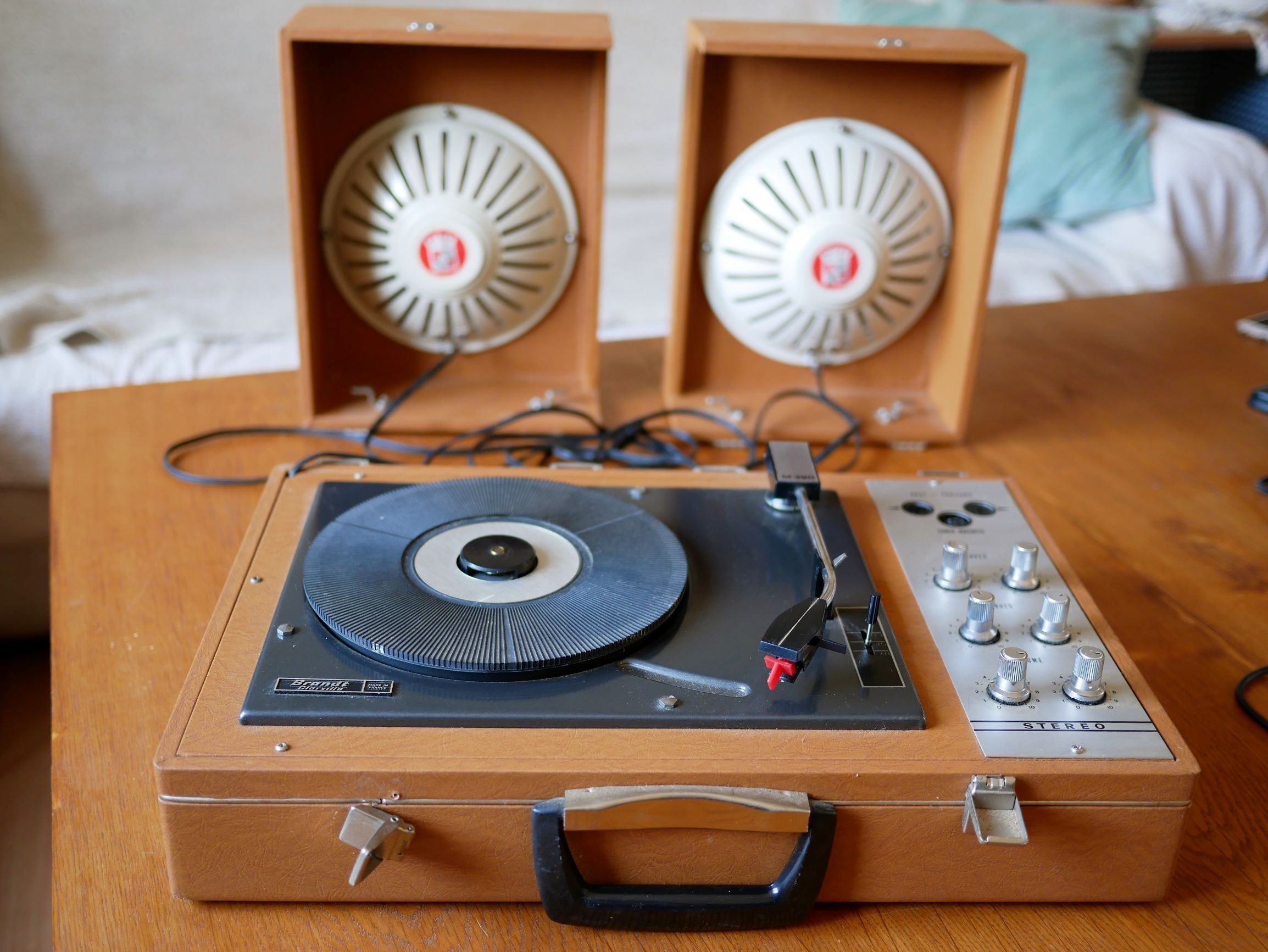 Stereo record player Brandt