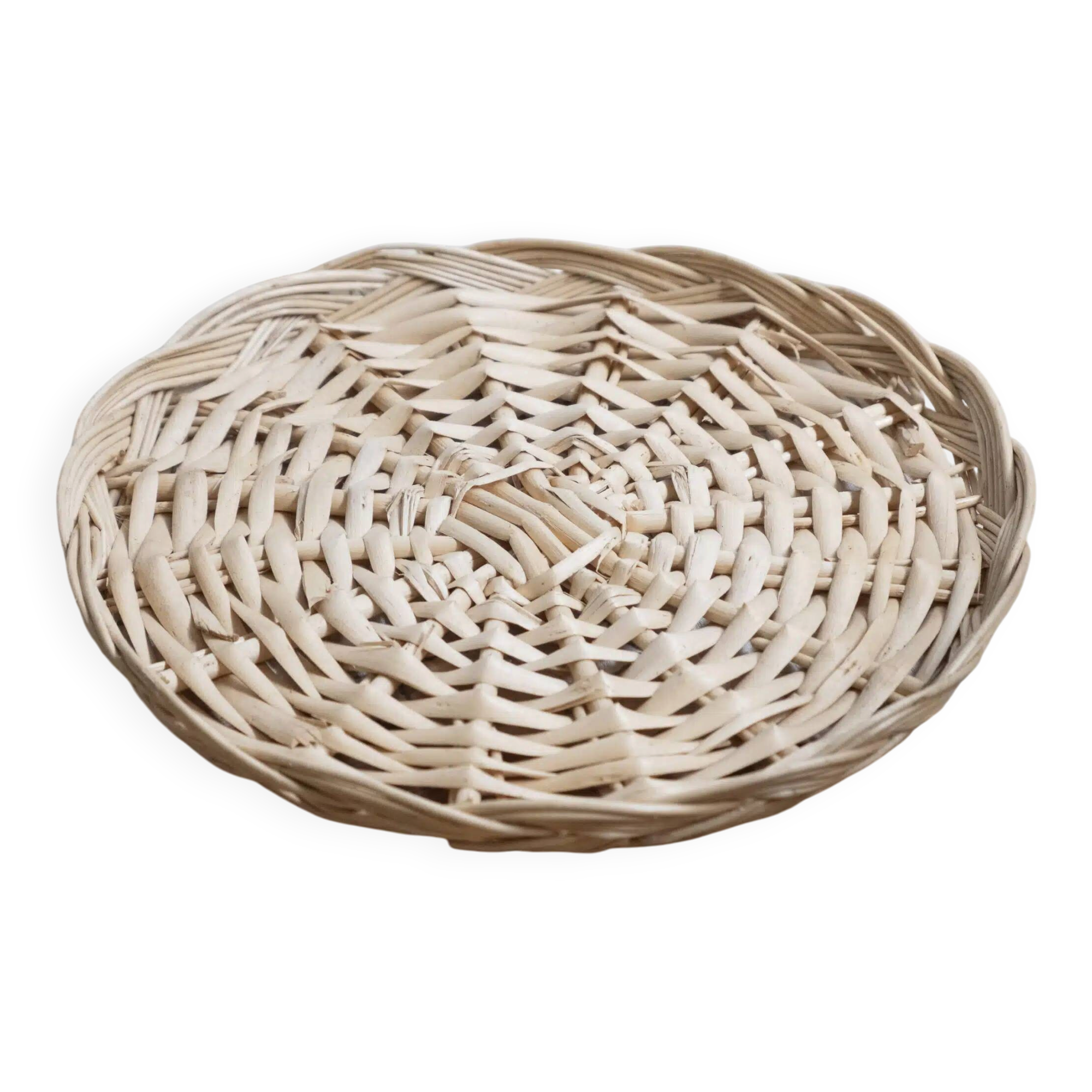 Wicker tray "Solène"