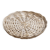Wicker tray "Solène"