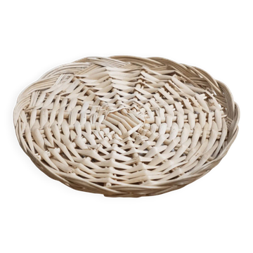 Wicker tray "Solène"