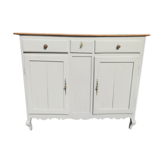 Painted cherry buffet