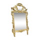 Miroir Louis XV bois doré à parecloses