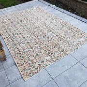 Tapis de zone vintage turc fait main sku v332