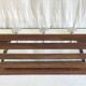 Solid wood and chrome metal coat rack - mid 20th century.