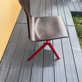 Chaise mulca pied rouge V