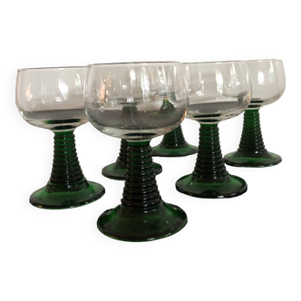 6 Alsace glasses