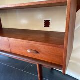 Vintage scandinavian teak high board/bookcase