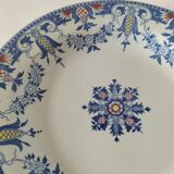 assiette Gien Décor Rouen