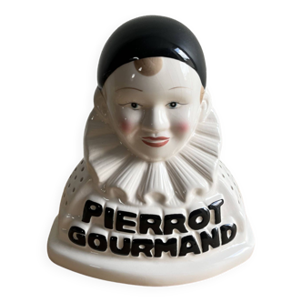 Présentoir céramique sucettes Pierrot Gourmand