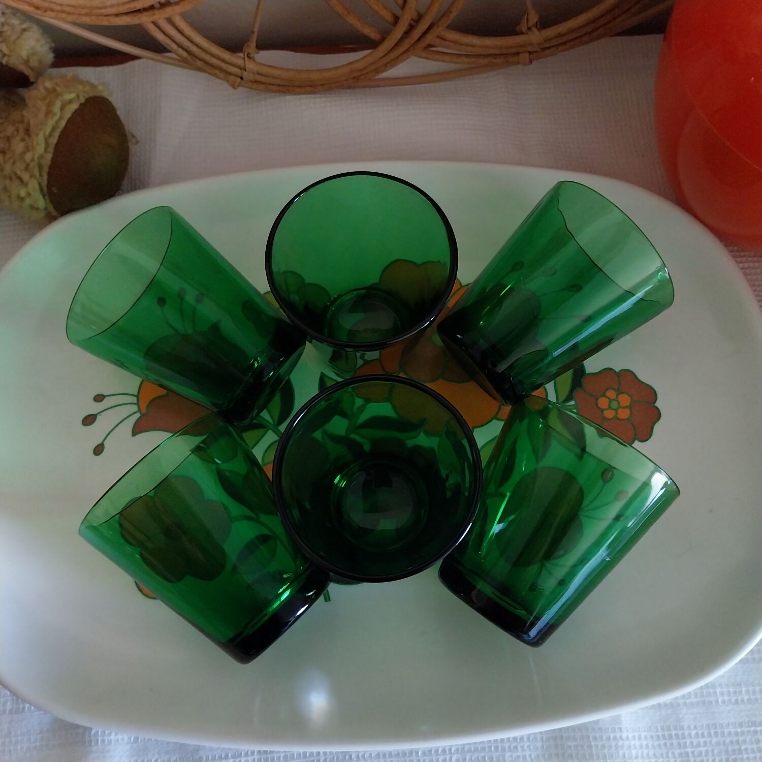 Vintage water glasses
