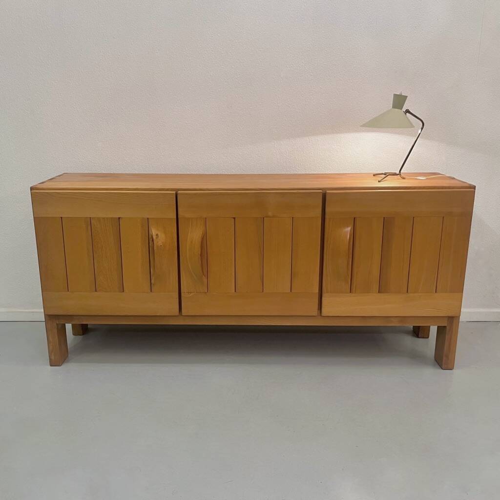 Massive elm enfilade from the Regain house, France around 1970.