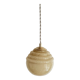 Yellow clichy hanging lamp