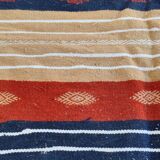 Multicolored Berber kilim carpets