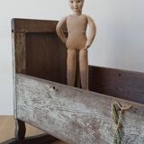 Old, antique cradle.