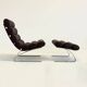 Sinus armchair by Reinhold Adolf & Hans-Jürgen Schröpfer for COR