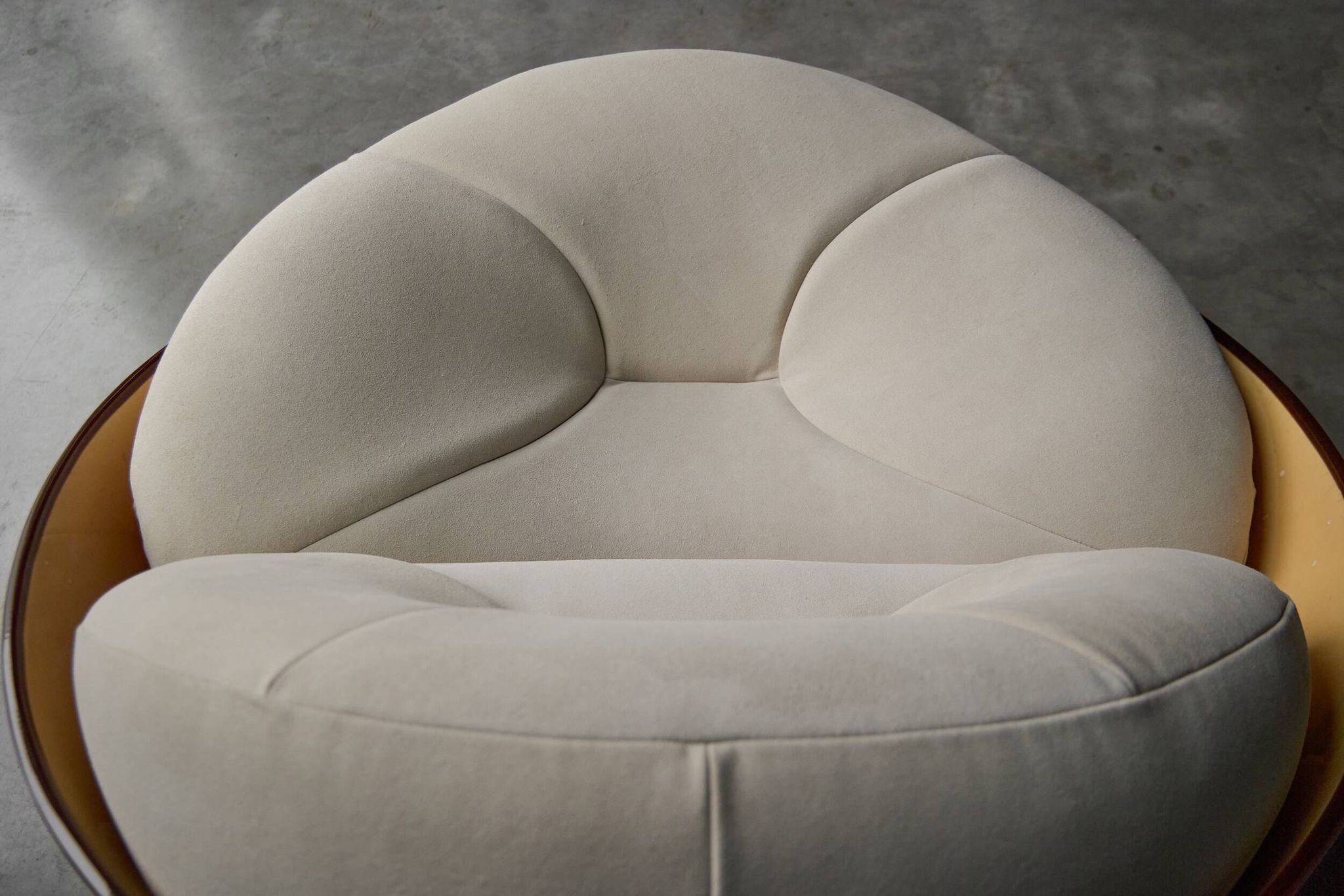 Esfera lounge chairs by Ricardo Fasanello, Brazil, late 1960s