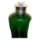 Antique wine carafe 1904 with sterling silver neck