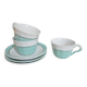 Set of 3 coffee cups M L Porcelain