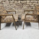 Pair of vintage 1970s armchairs