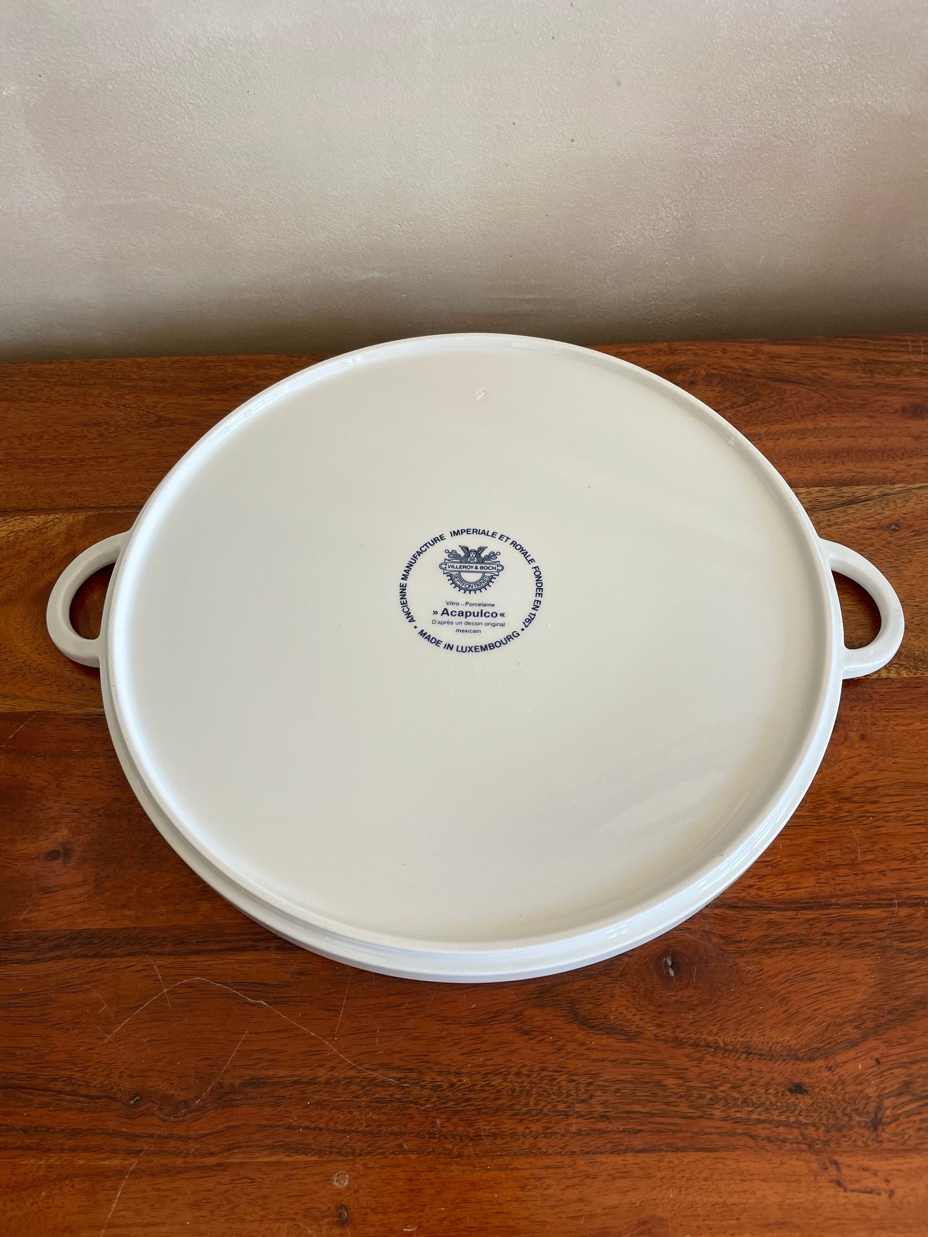 Acapulco Villeroy and Boch pie dish