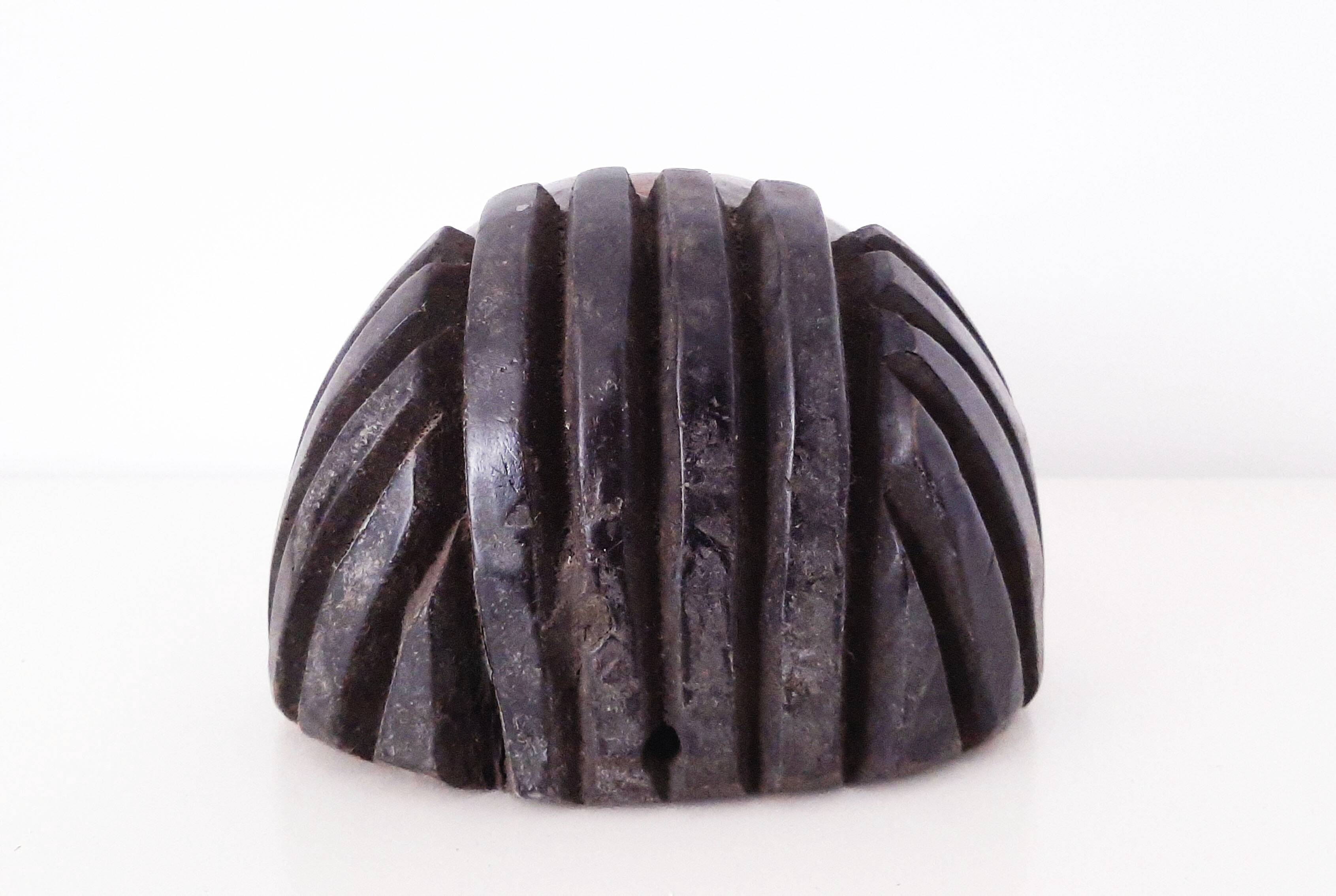 African mask Gabon H 26cm Double face