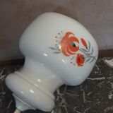 Suspension opalin glass - screen printing - 70s