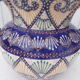 Quimper Henriot faience vase
