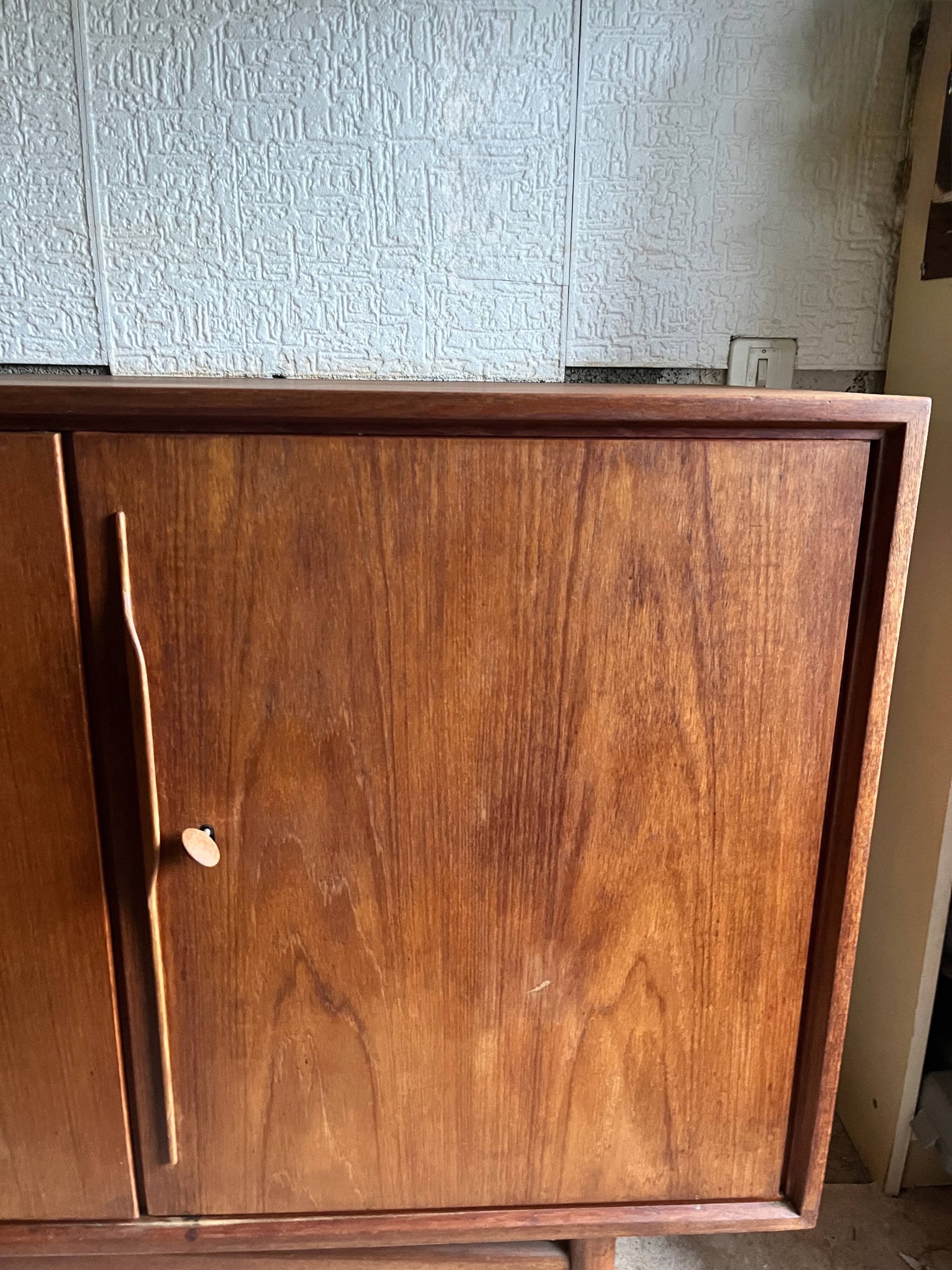 Vintage Swiss Teak Enfilade
