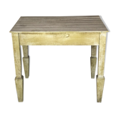 Table in light green patinated fir 1970
