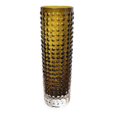 Vintage vase with bubble patterns