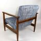 Fauteuil bleu par Edmund Homa, années 1970