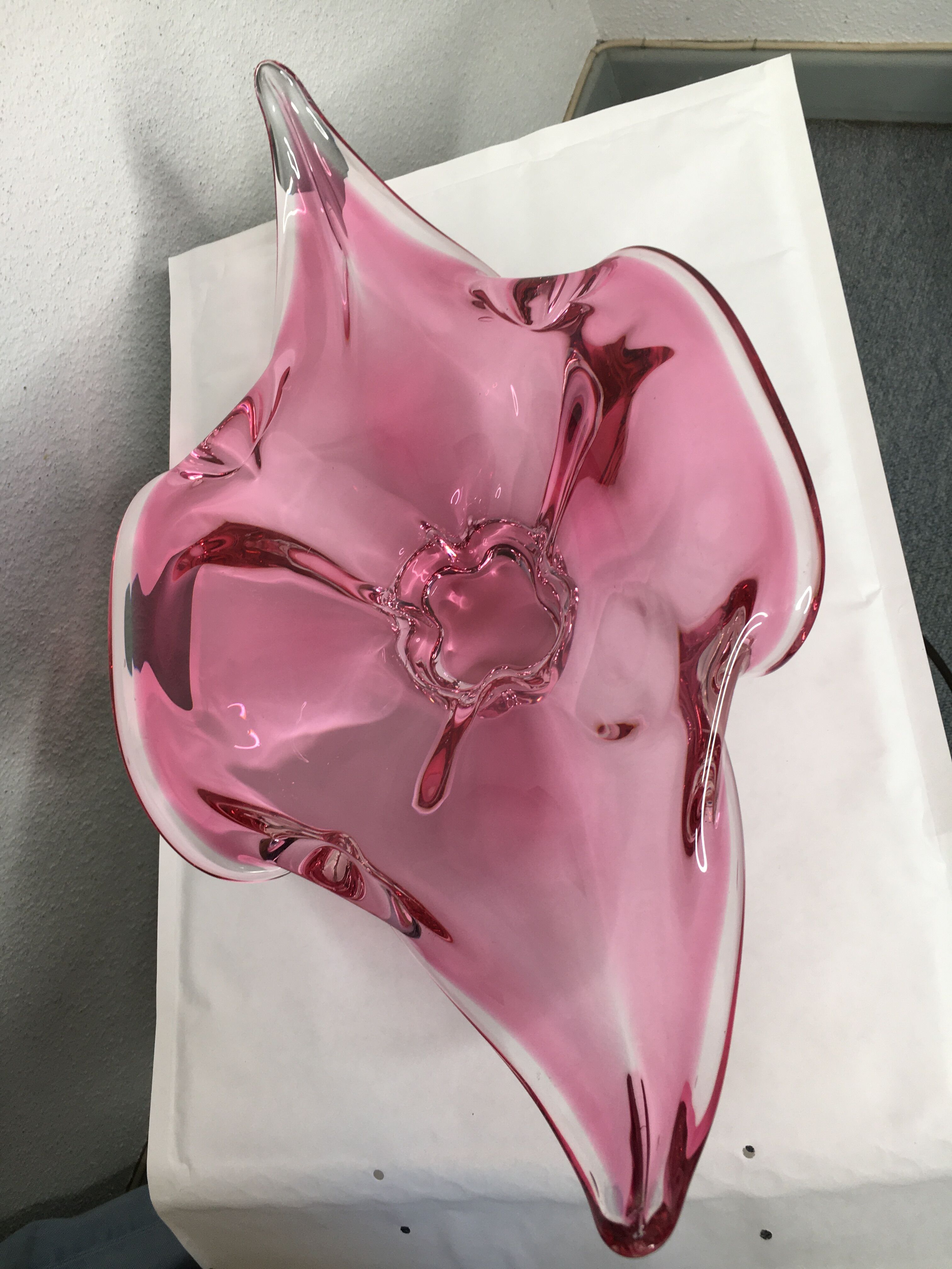 Large Vide Murano Glass Pocket