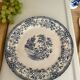 Large round antique dish