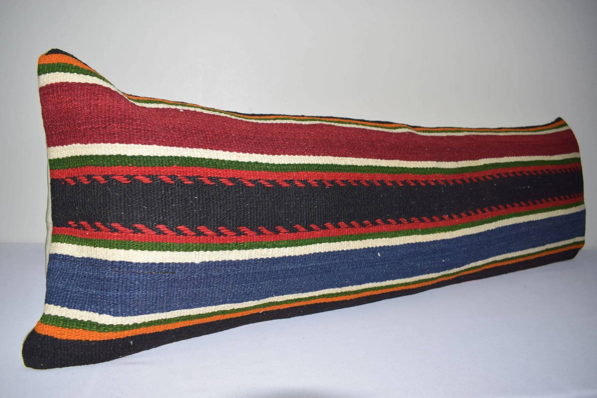 Housse de coussin kilim vintage 122x41 cm
