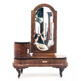 Dressing table - Art Deco tremo mirror, Italy, 1920s. After renovation.