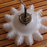Opaline pendant light from the 60s