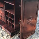 Art Deco rosewood bar