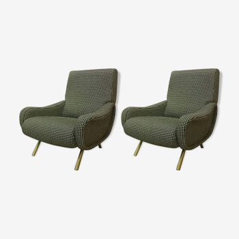 Pair of 1960s Italian Chairs