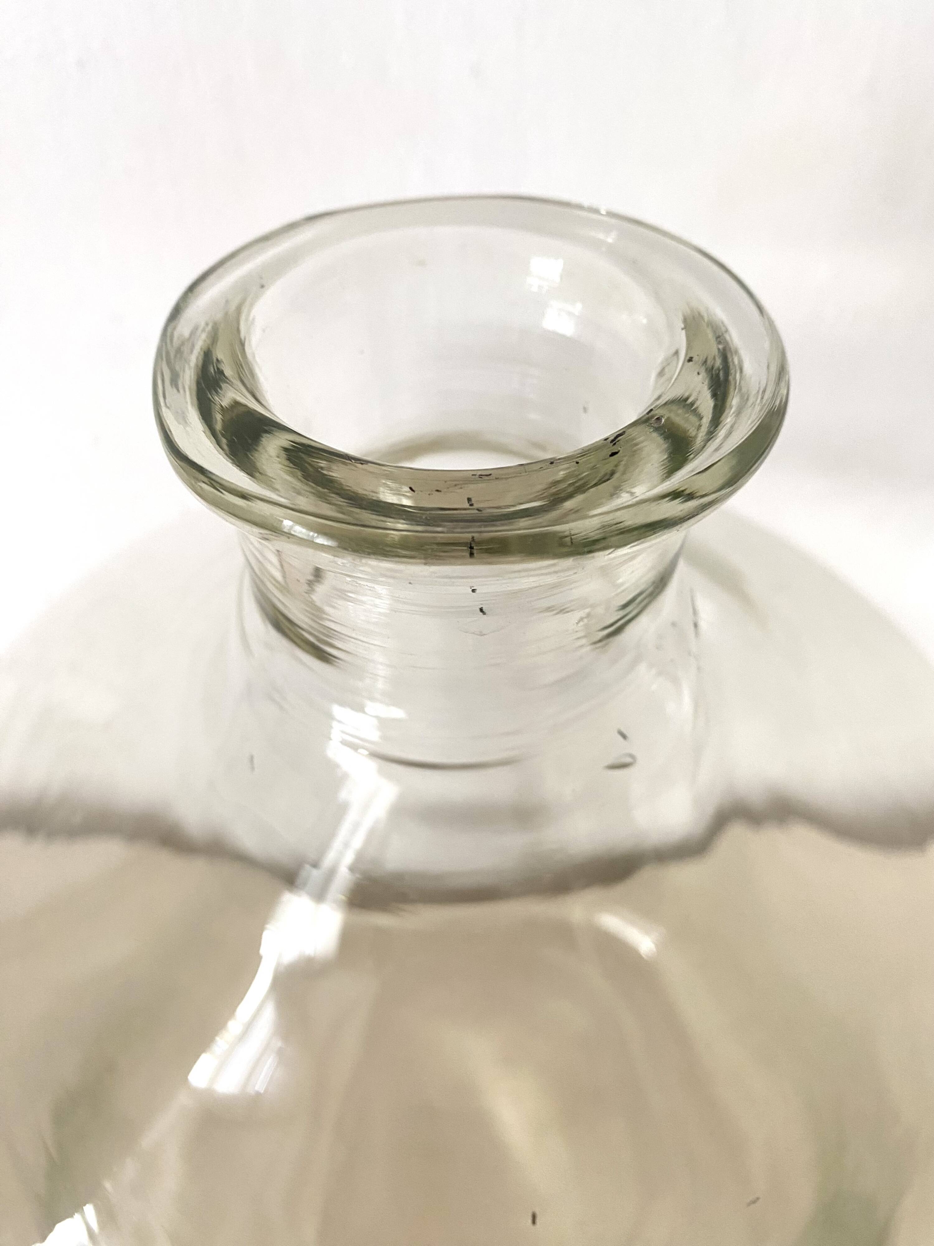 Large glass carboy 36 cm