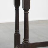 Large Antique English Side Table/Stool