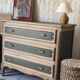 Oak chest of drawers