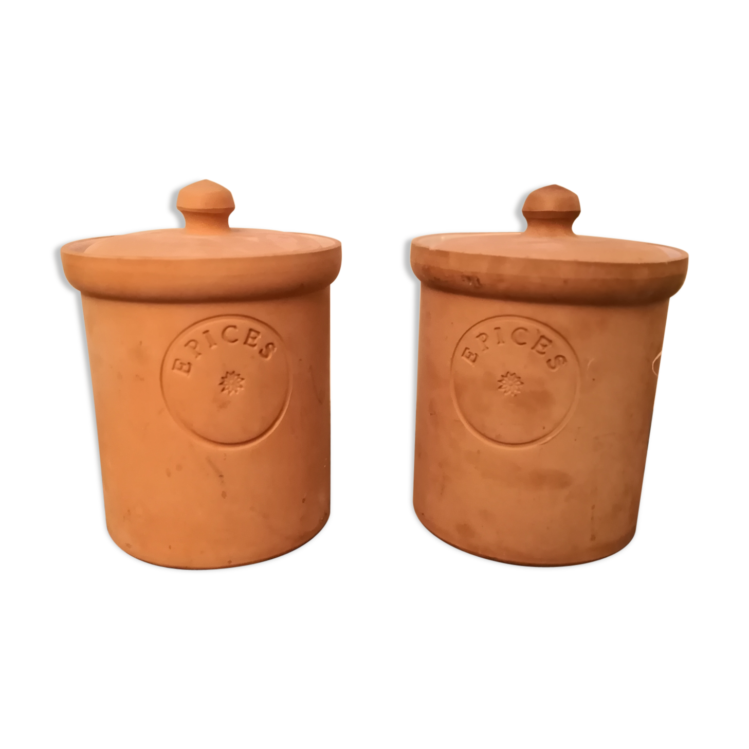 Pots à épices terre cuite