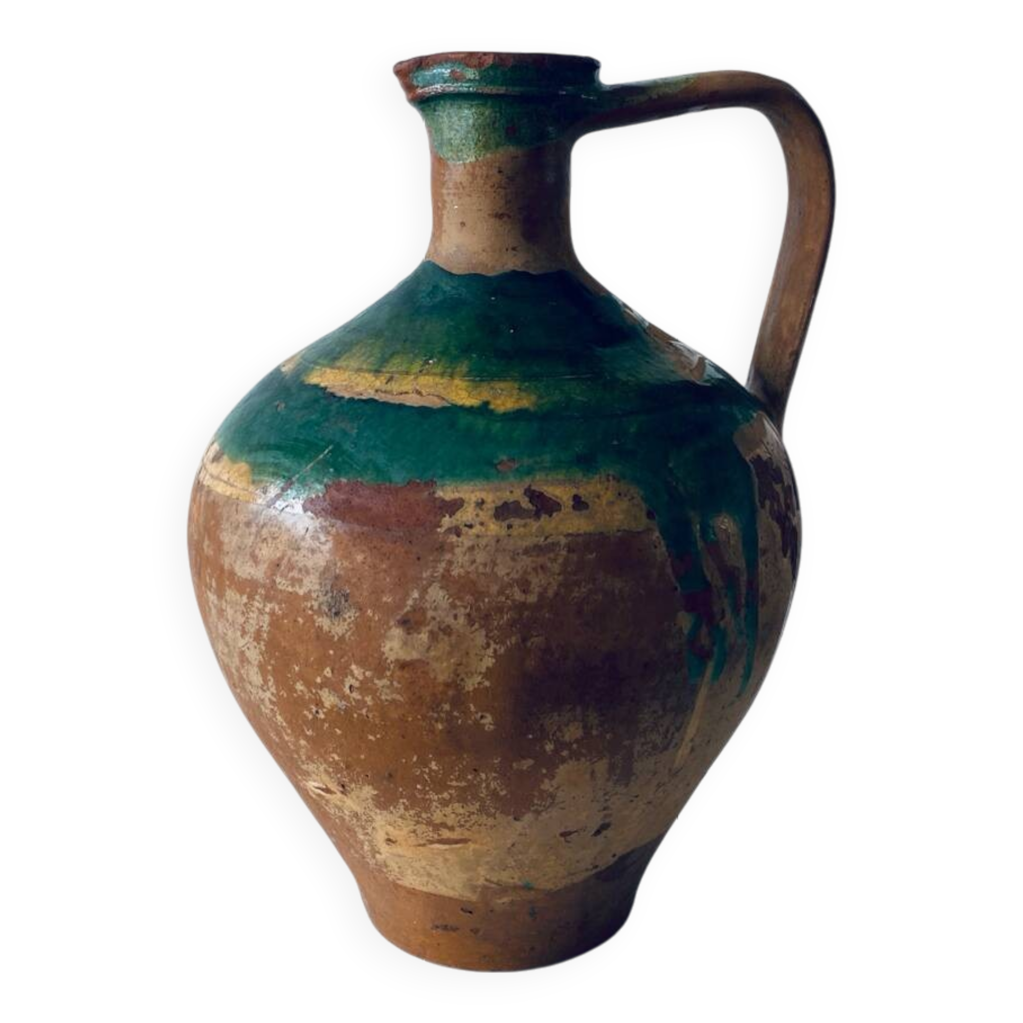Antique handled jar