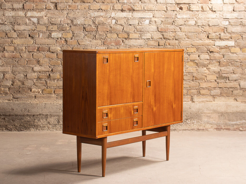 Teak buffet with a flap, circa 1960