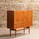 Teak buffet with a flap, circa 1960