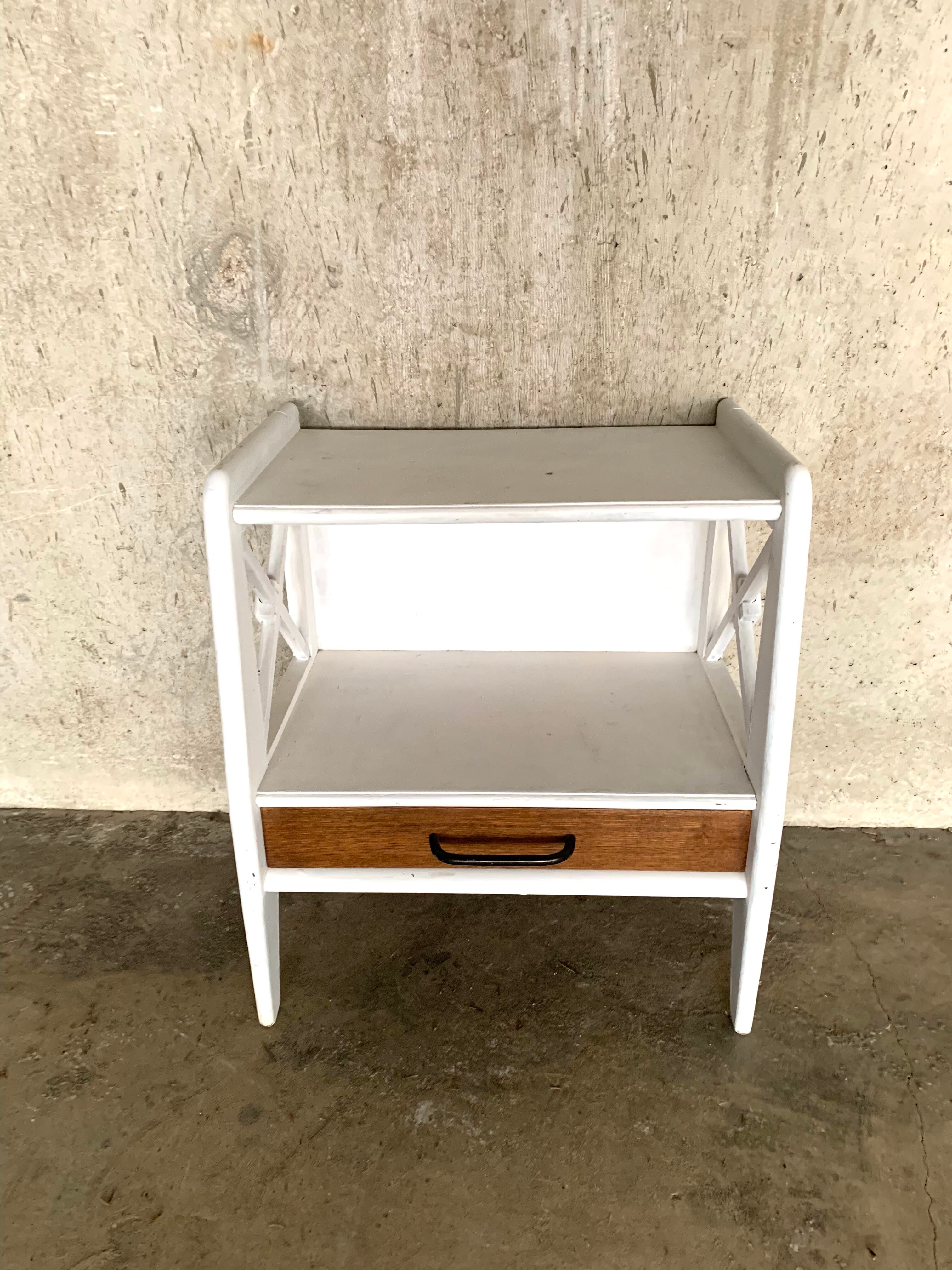 Vintage bedside table